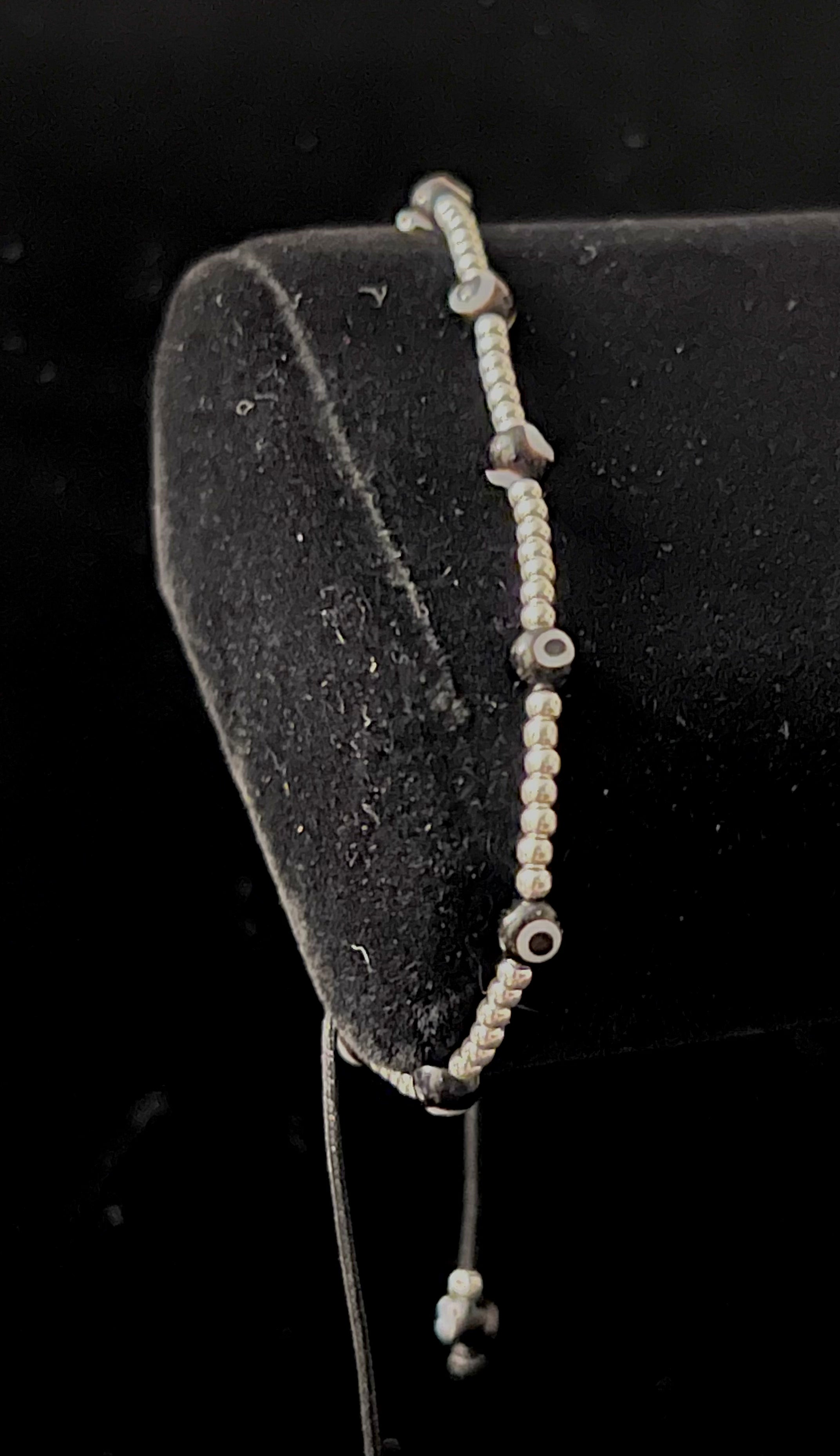 Black Evil Eye Bracelet