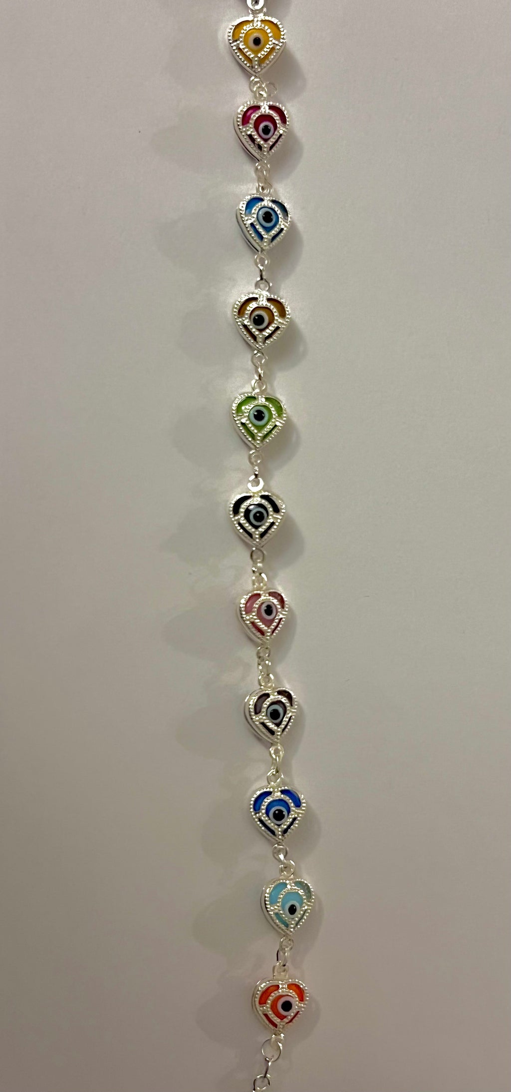 Heart Evil Eye Bracelet