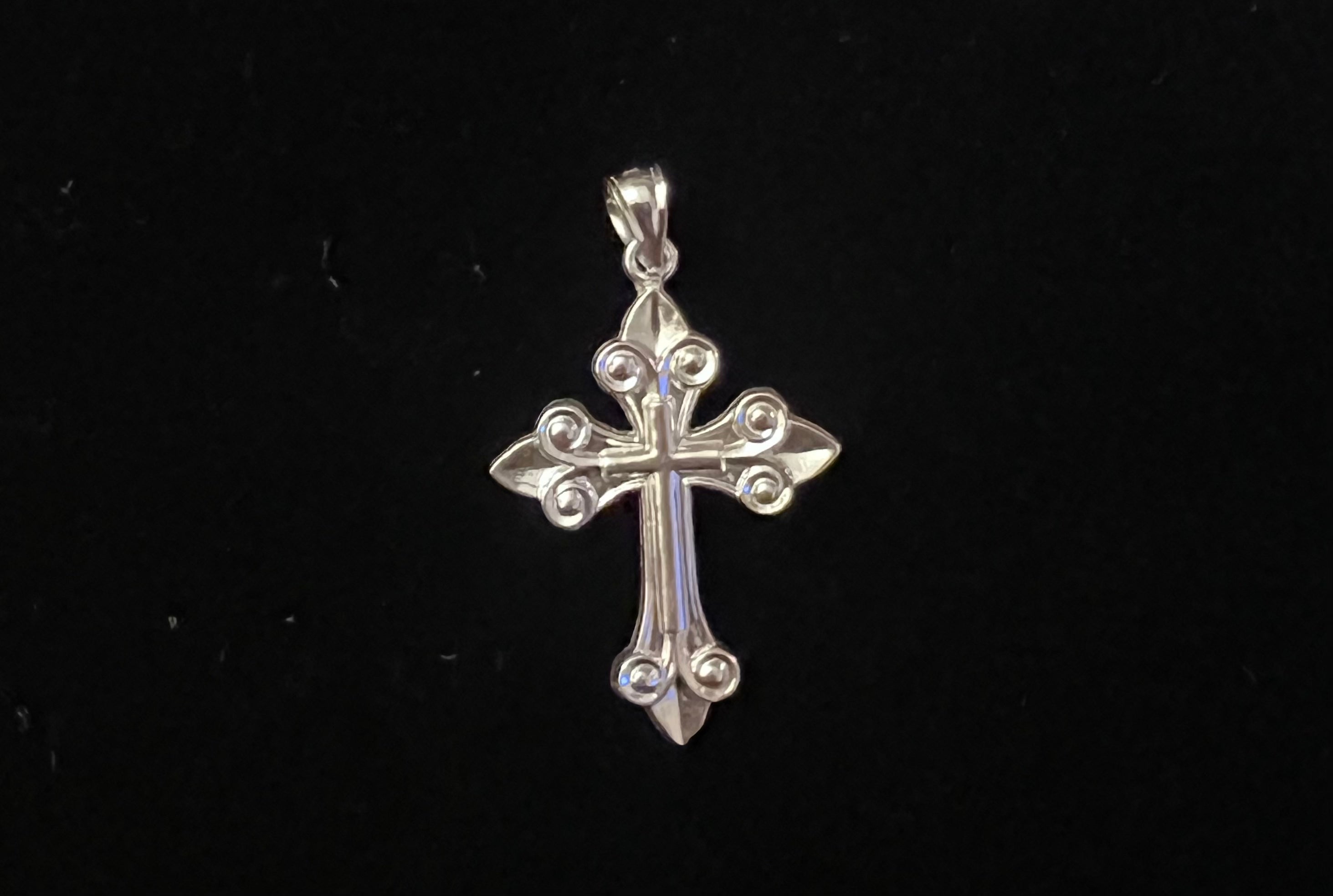 Fleur-de-lis Cross