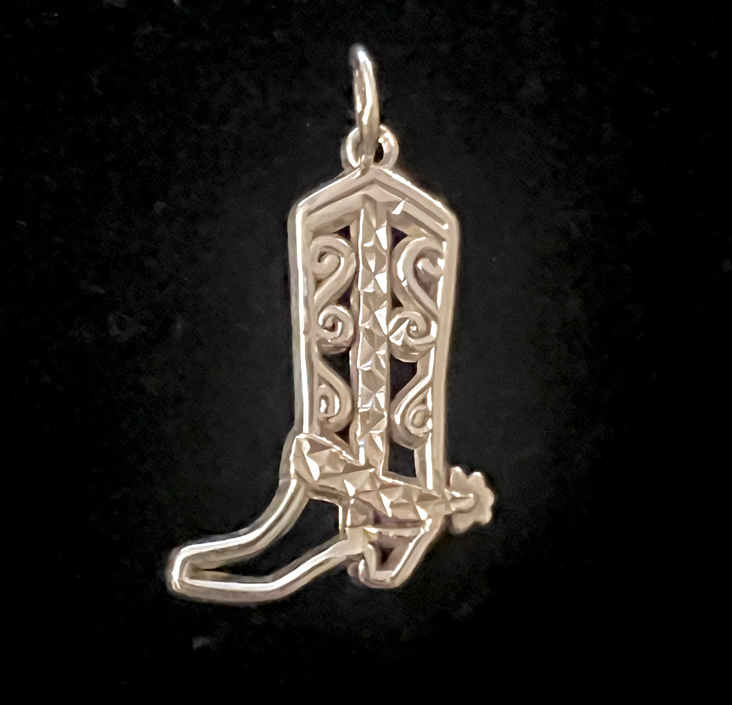 Cowboy Boot Pendant