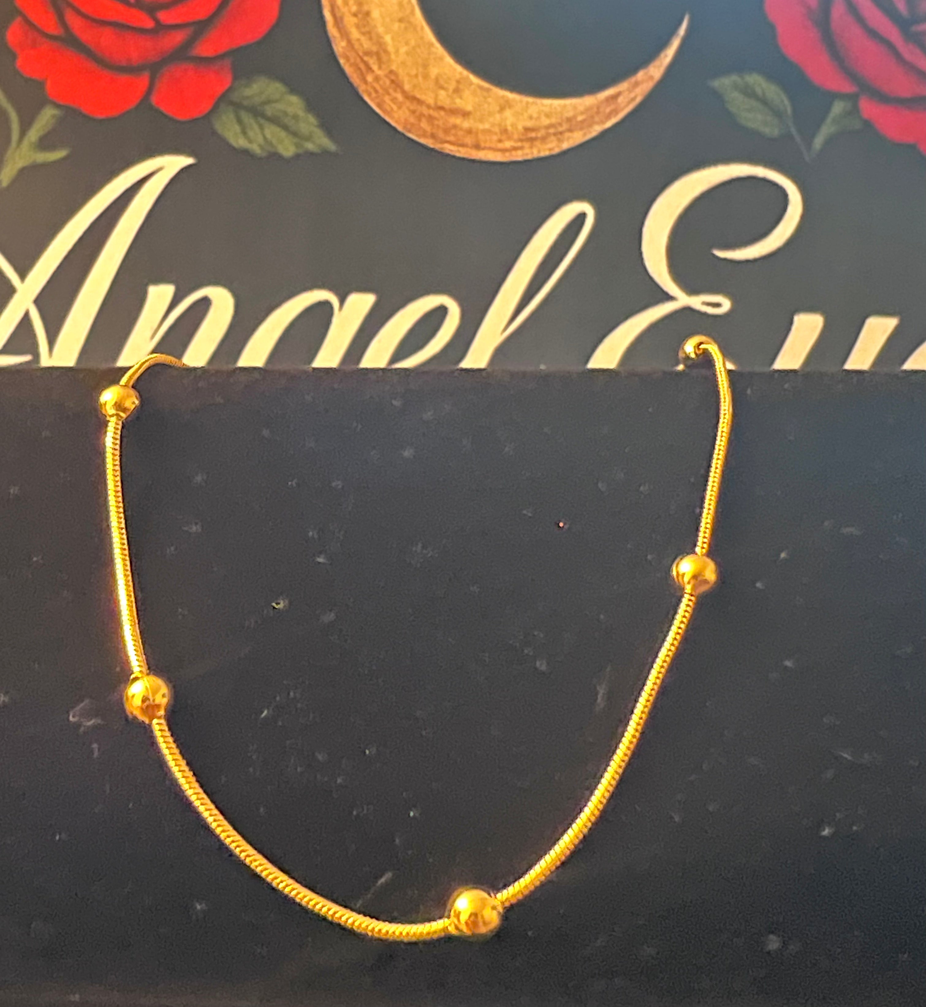 Small Bead Anklet