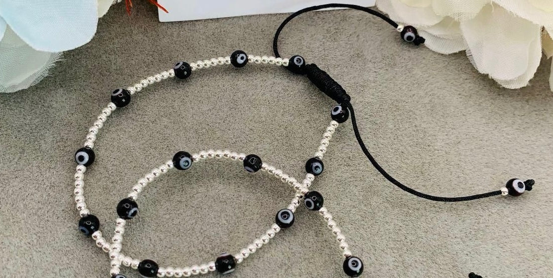 Black Evil Eye Bracelet